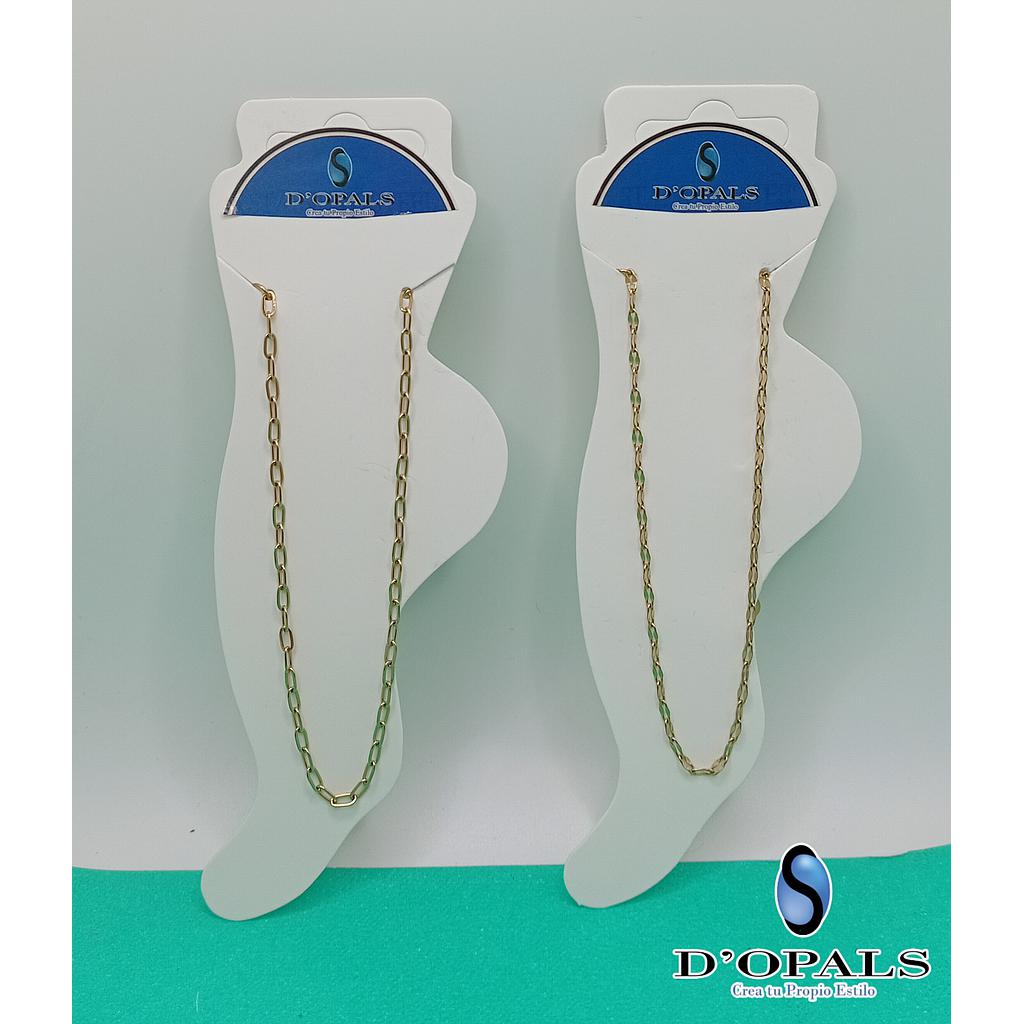 TOBILLERAS DE ACERO INOXIDABLE