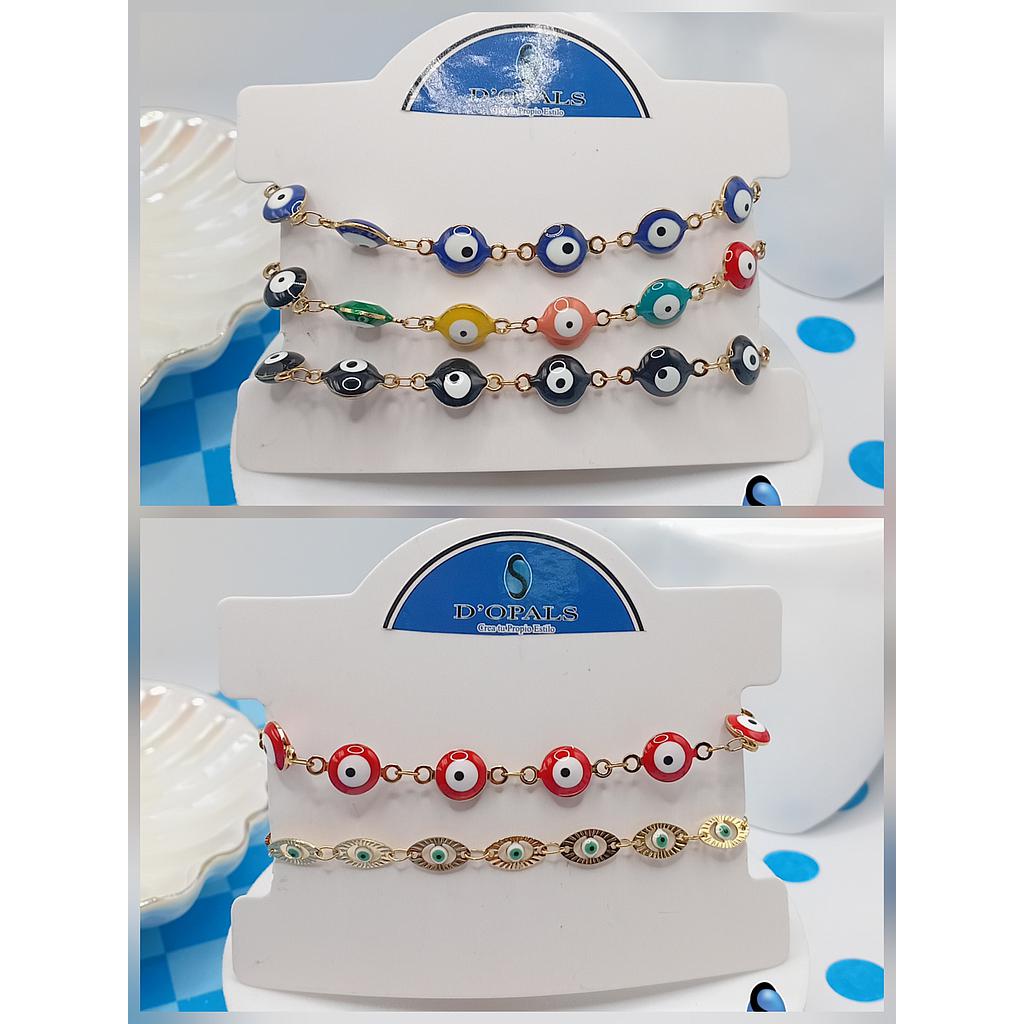 PULSERAS TERMINADAS DE ACERO INOXIDABLE