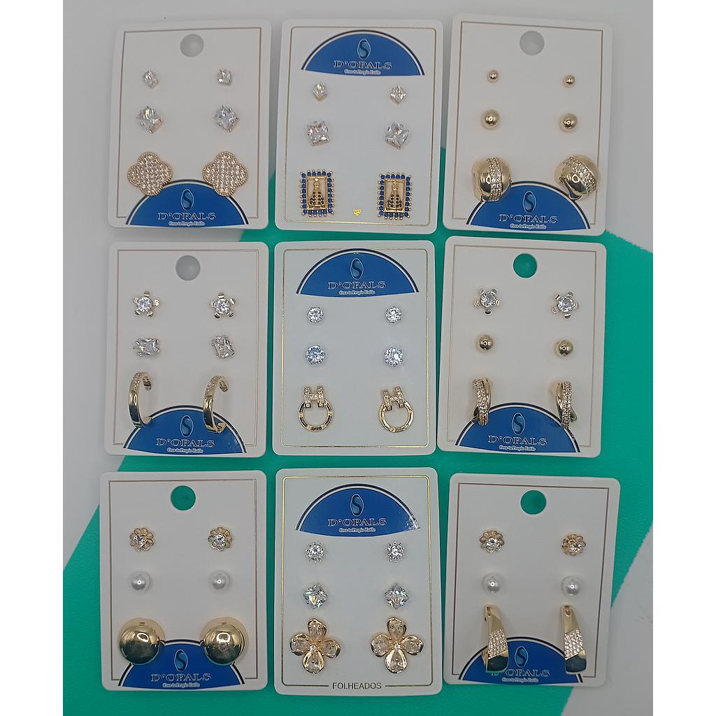 SET DE ARETES 3-PARES