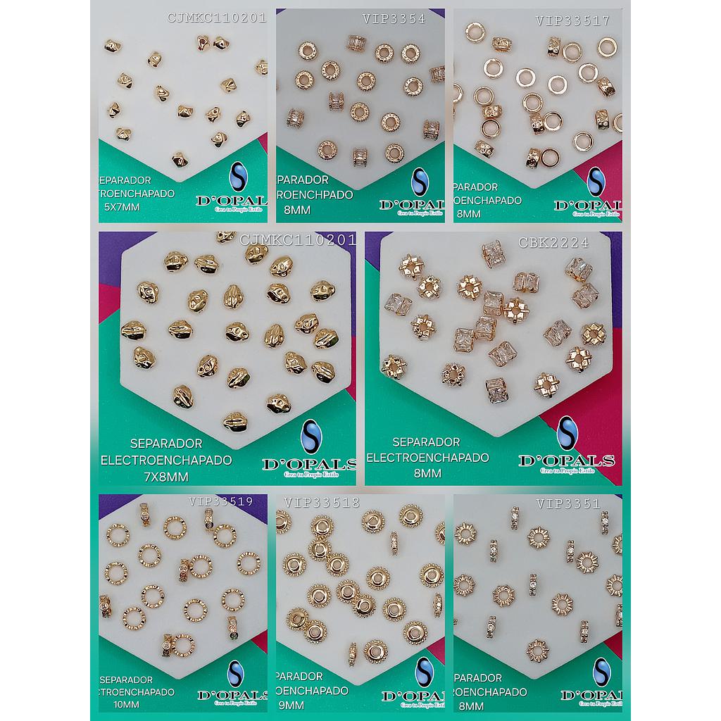 SEPARADORES VARIOS DE ELECTROENCHAPADO