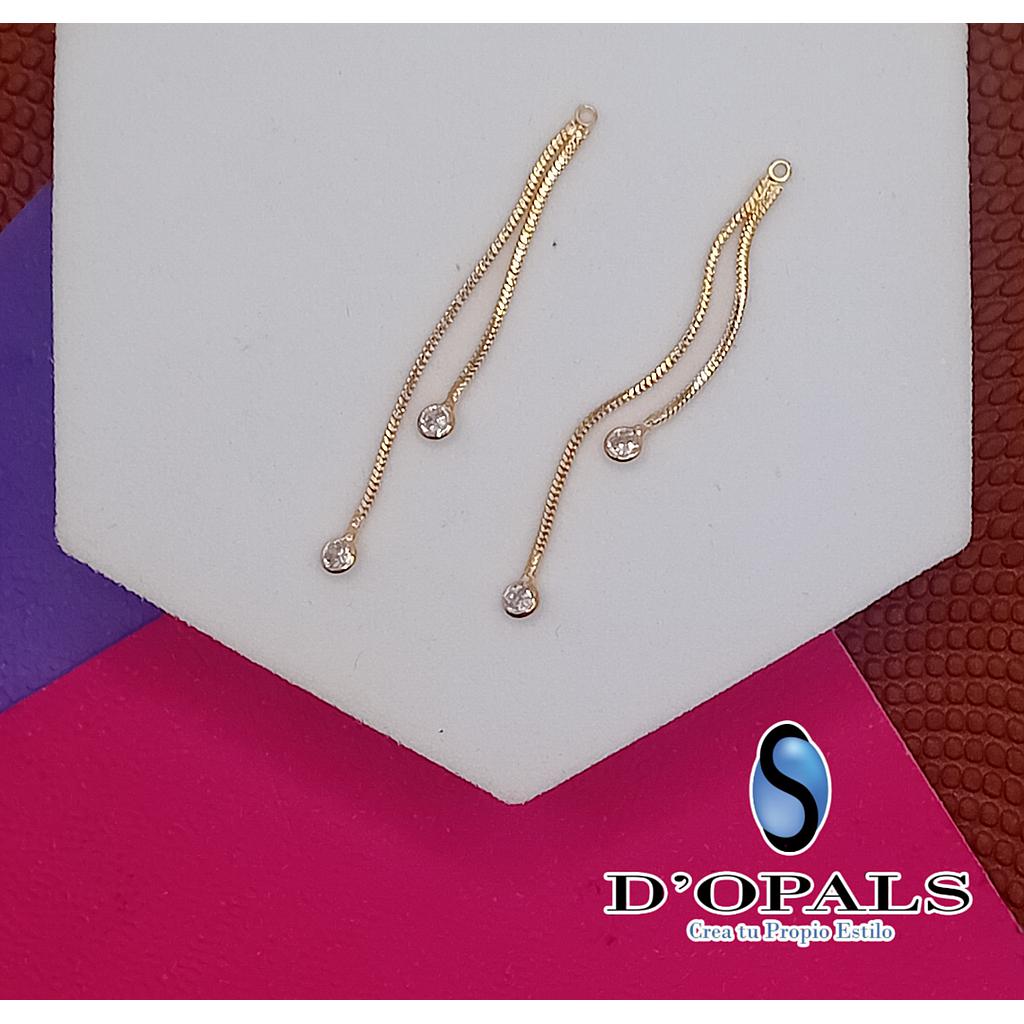 DIJES COLGANTES ELECTROENCHAPADO