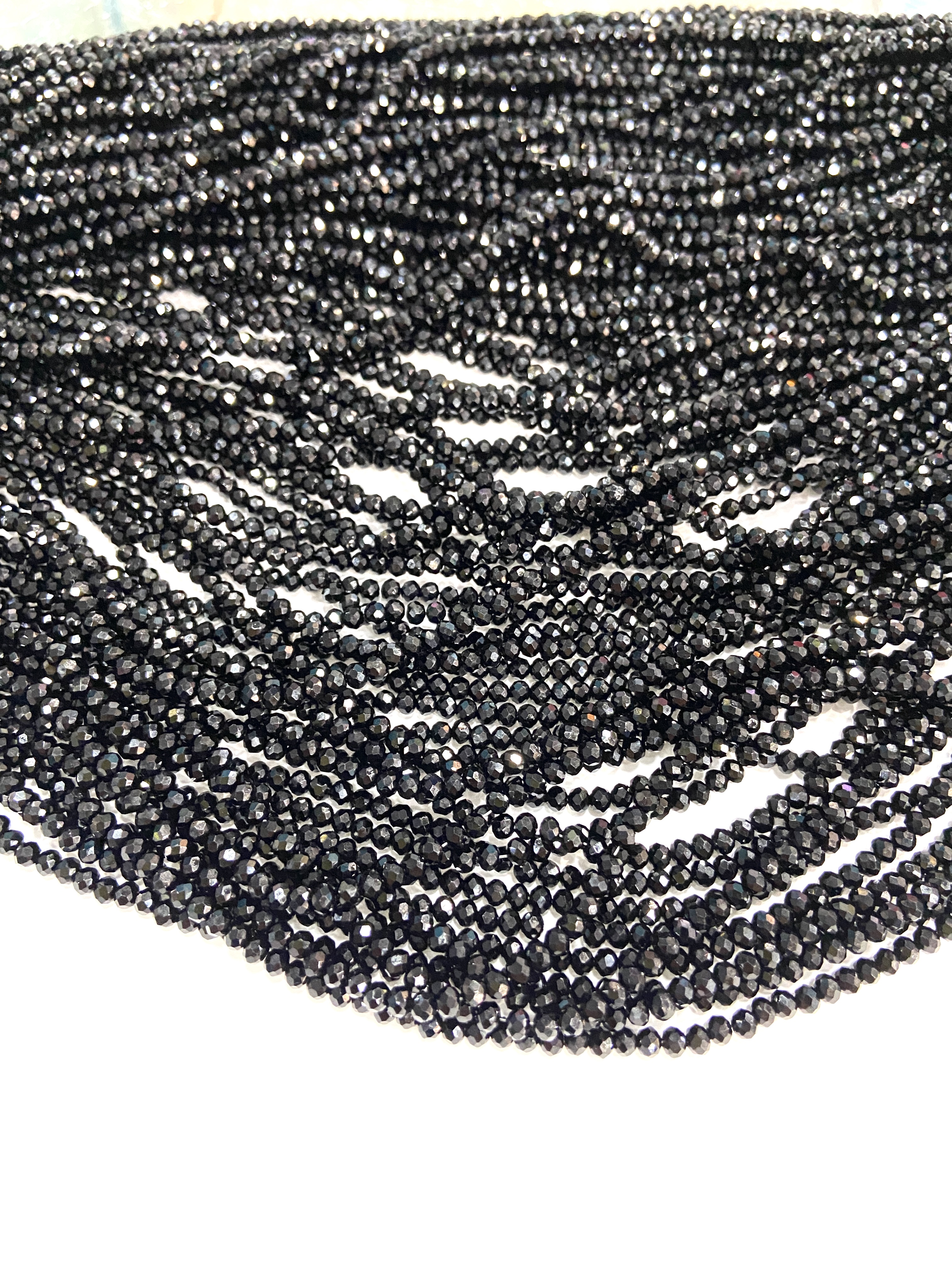 CRISTAL RONDEL NEGRO 3MM