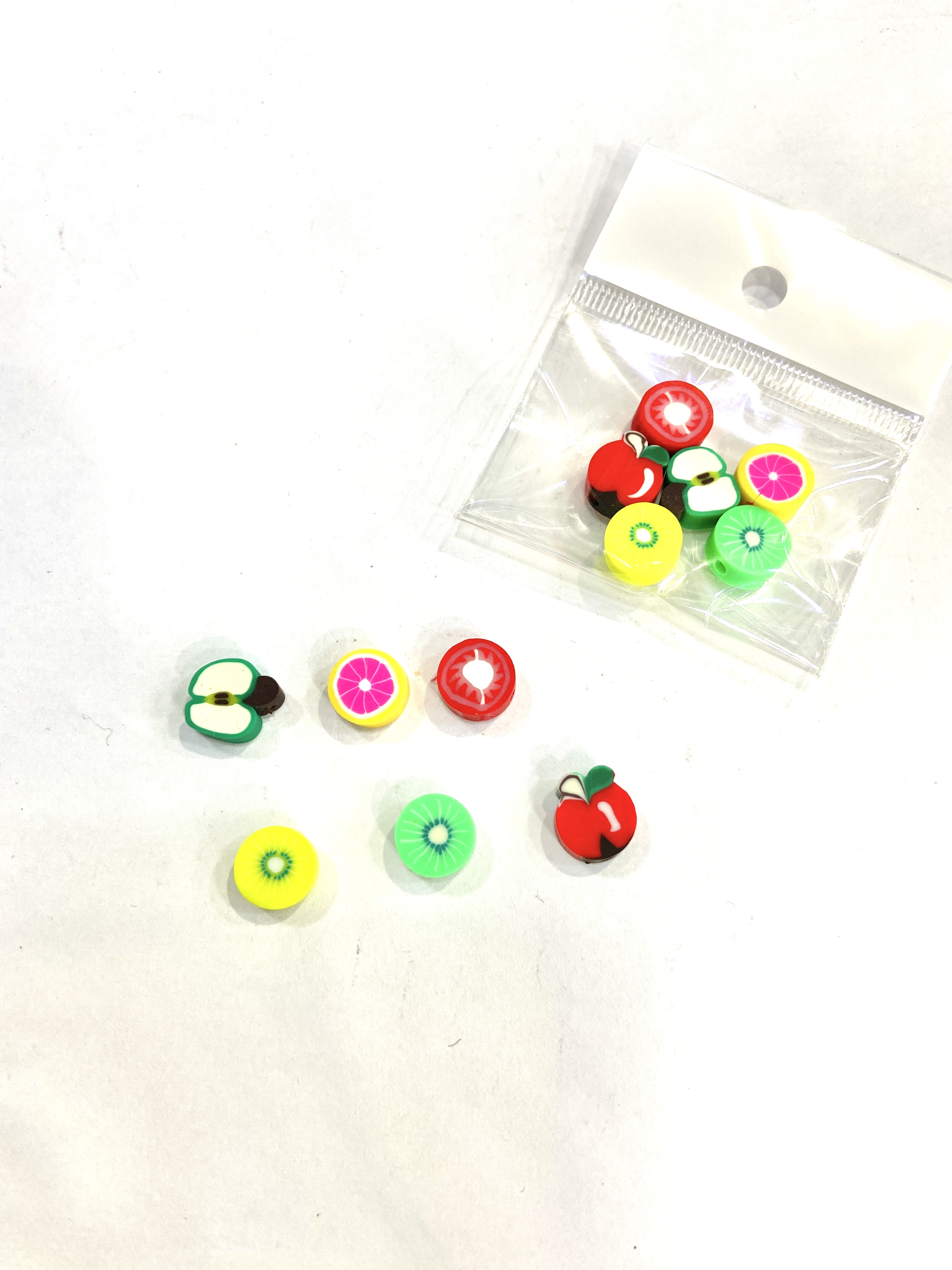 FF210MM FIMO FRUTAS 10MM, BOLSA 10 PIEZAS