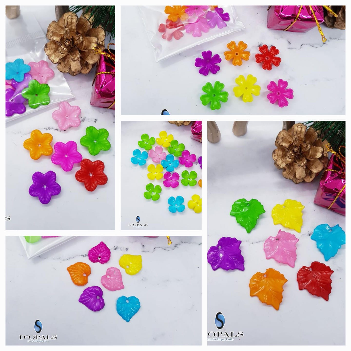 PÉTALOS ACRILICOS COLORES 5GRM