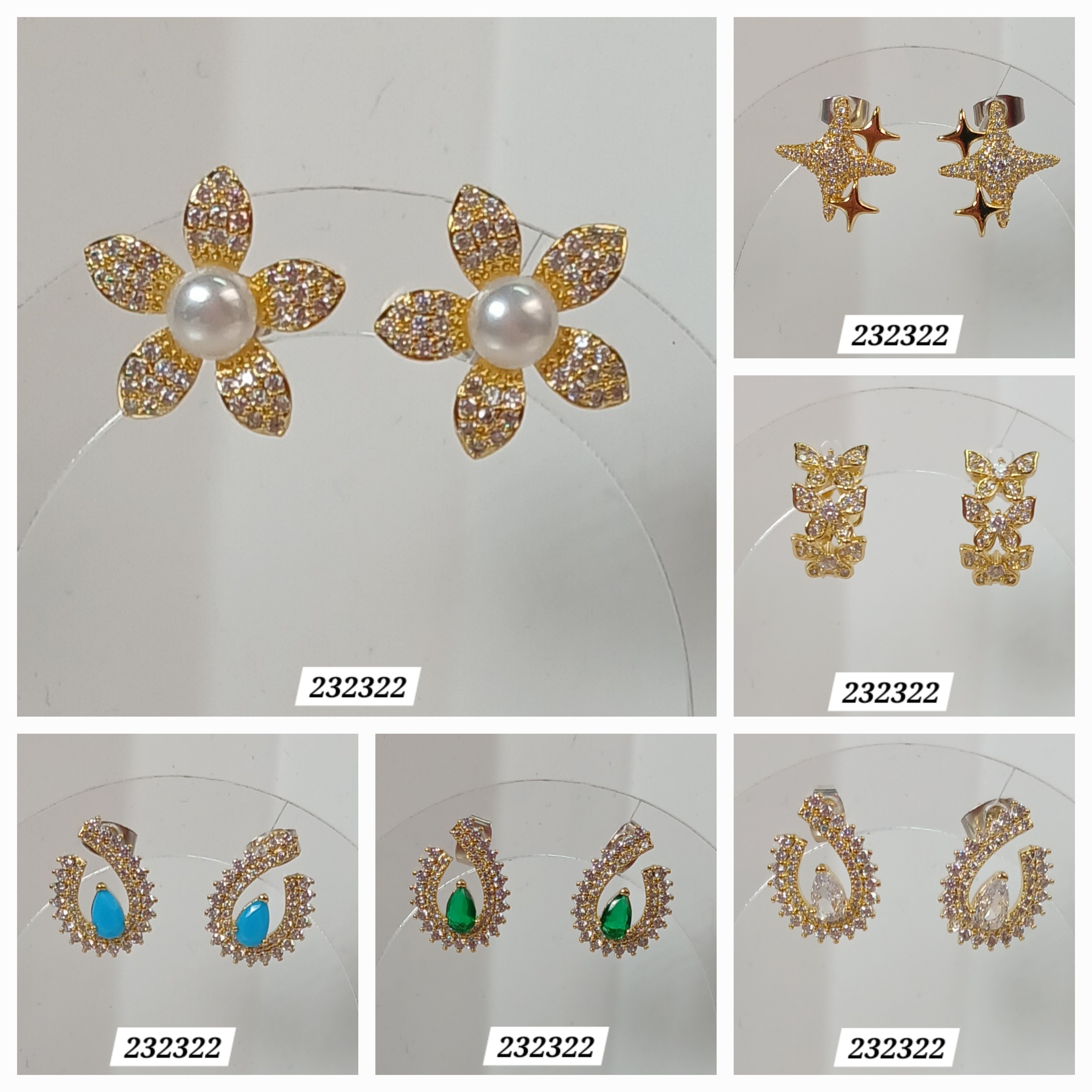 HOOPS Y ARETES DE MICROCIRCONIA