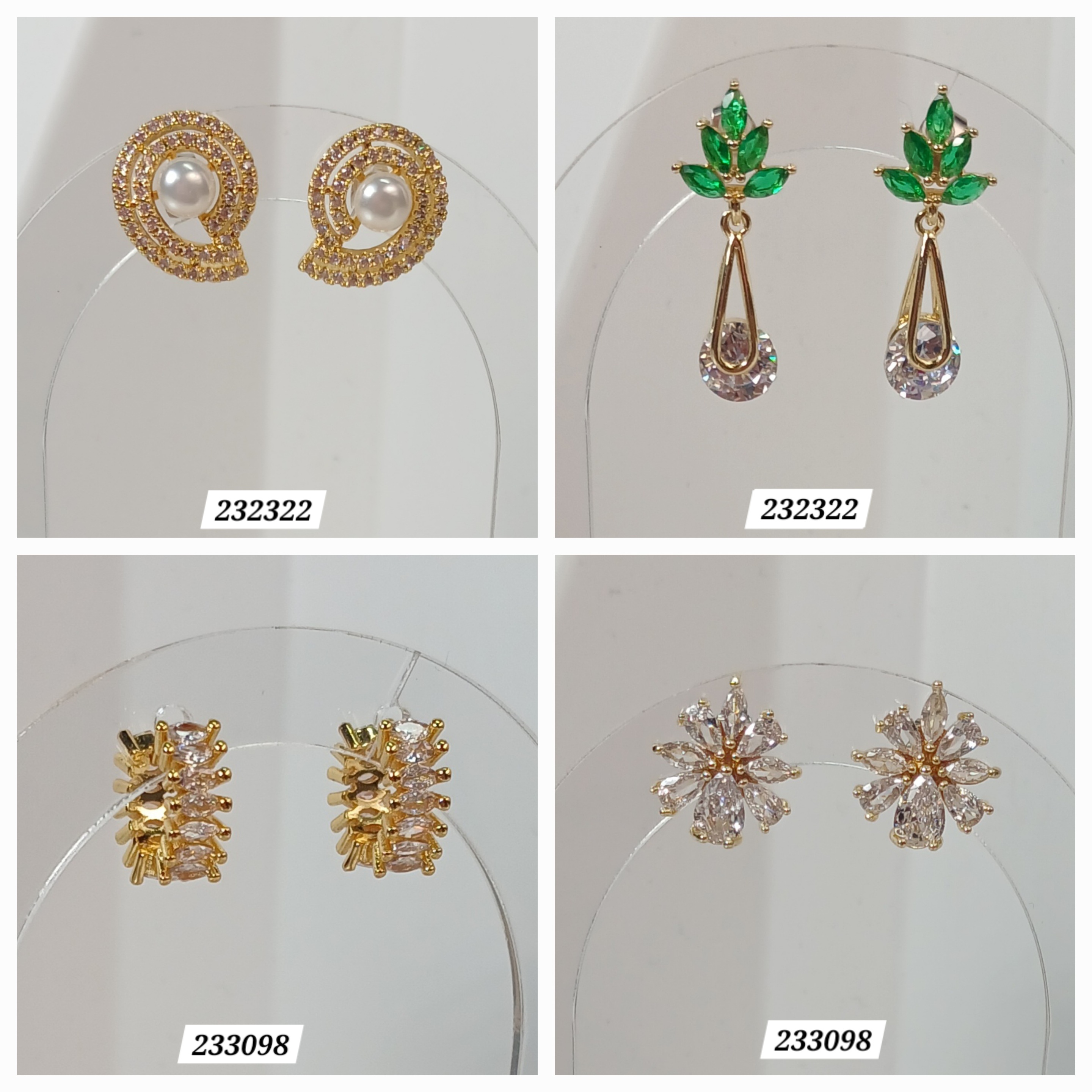 HOOPS Y ARETES DE MICROCIRCONIA