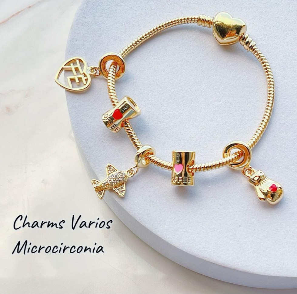 CHARMS VARIOS DE MICROCIRCONIA