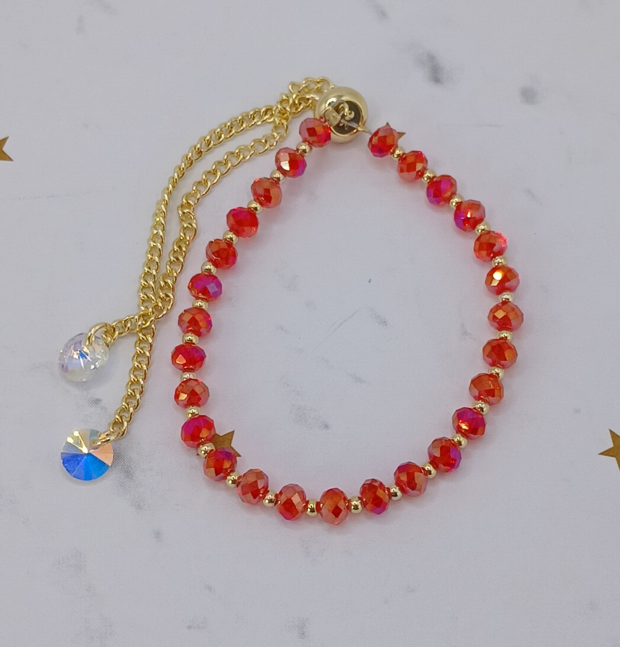 PULSERA TERMINADAS AJUSTABLES DE MICROCIRCONIA
