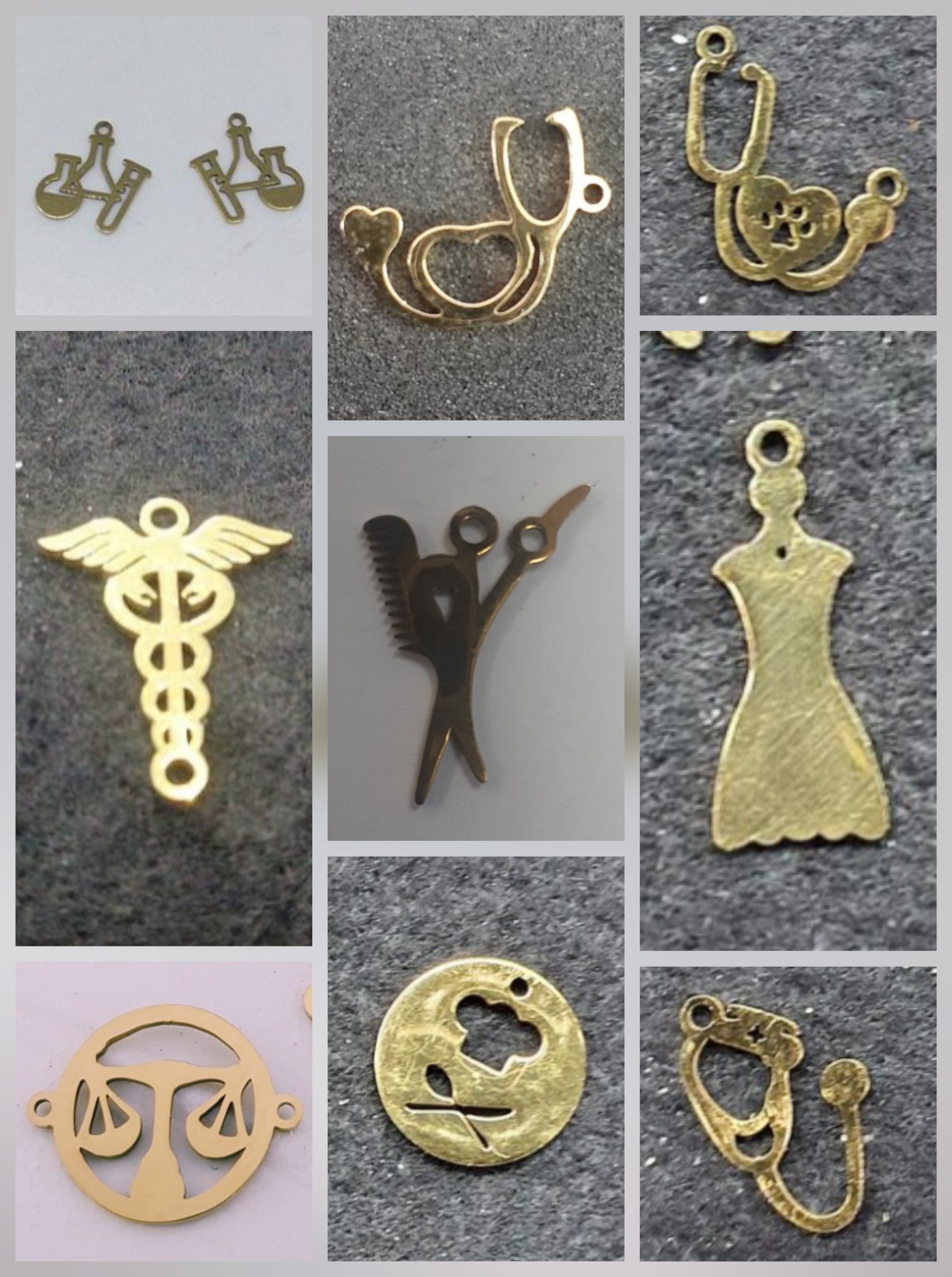 DIJE PROFESIONES ACERO