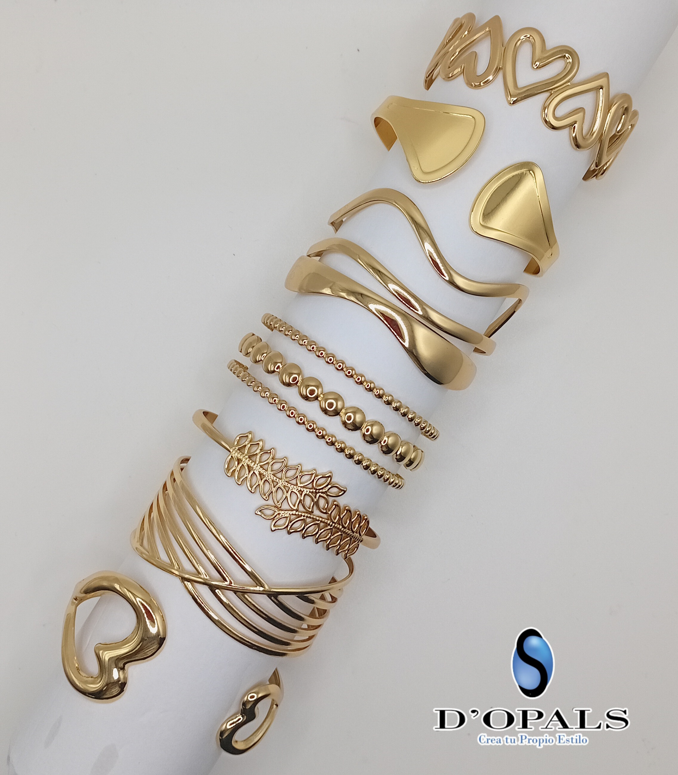 BRAZALETES DE ACERO INOXIDABLE