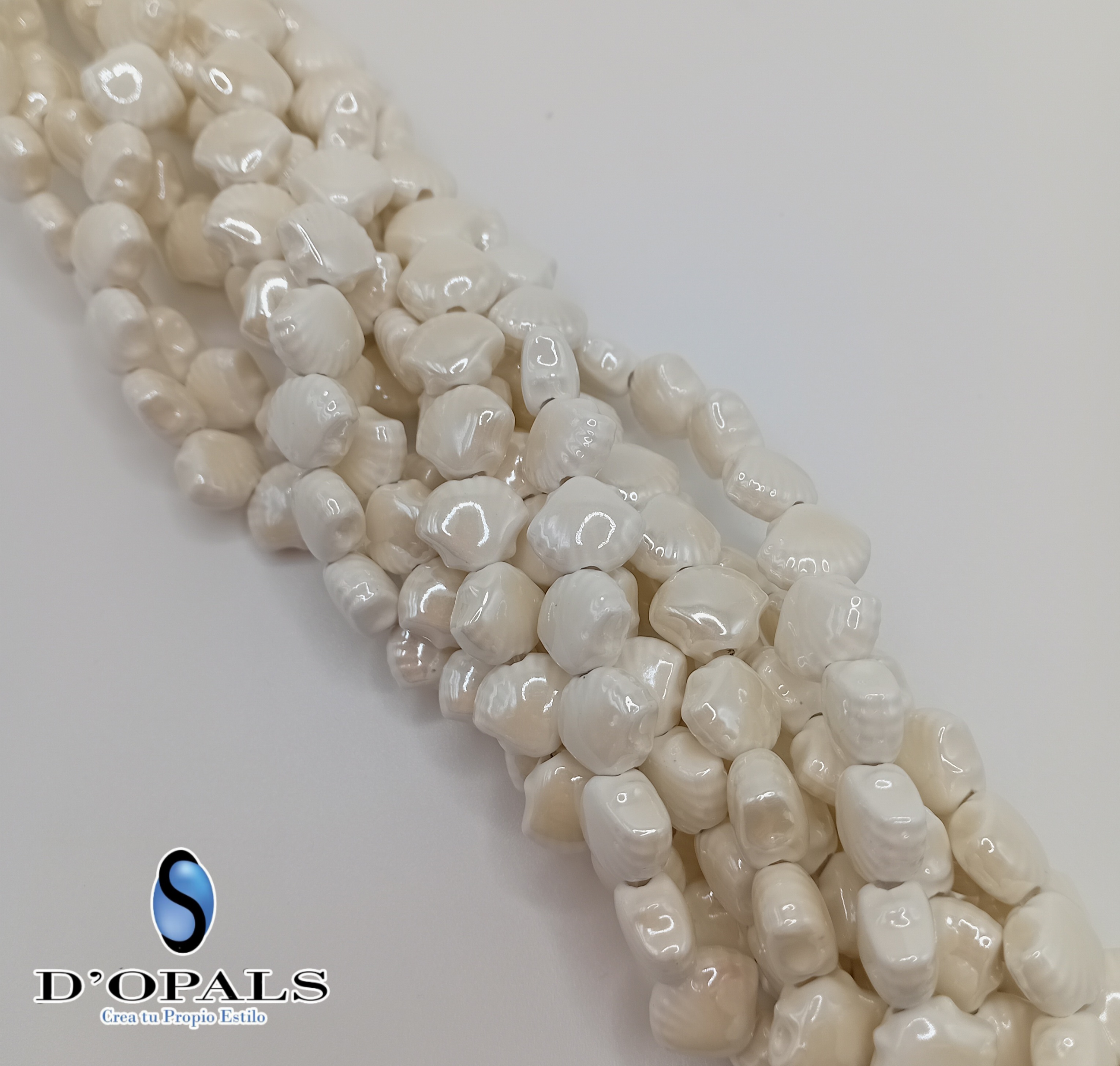 CERAMICA DE CONCHA DE MAR 10MM