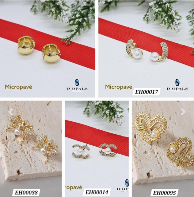 HOOPS Y ARETES DE MICROCIRCONIA