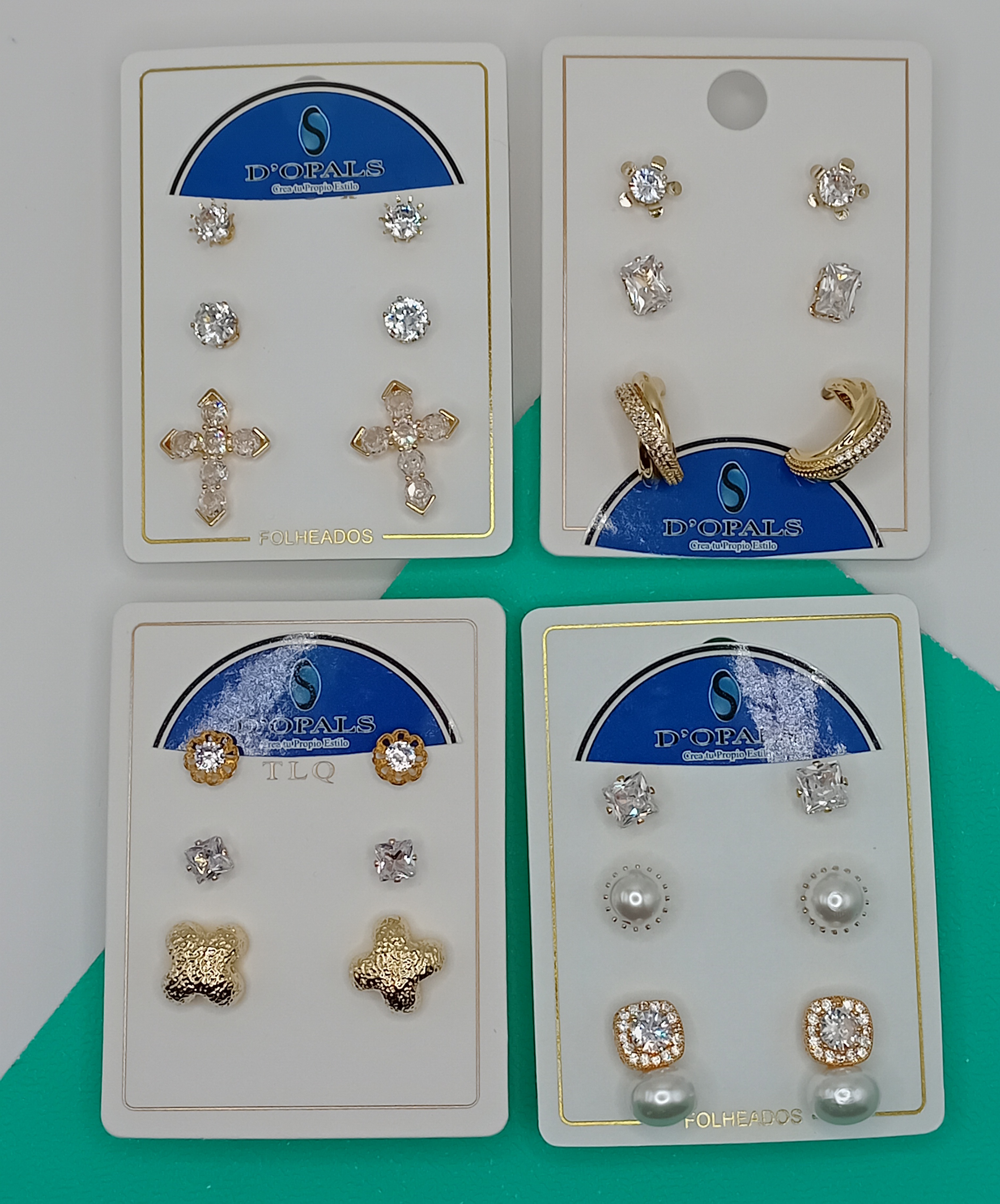 SET DE ARETES 3PARES