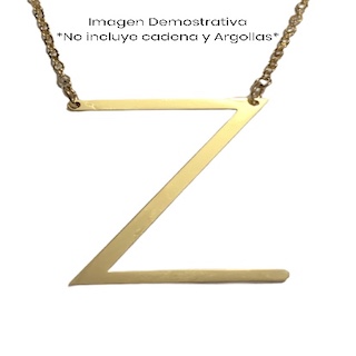 DIJE LETRA Z 40MM
