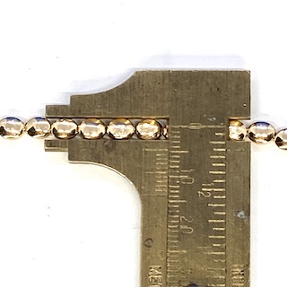 HEMATITAS DORADO CLARO 4X3MM