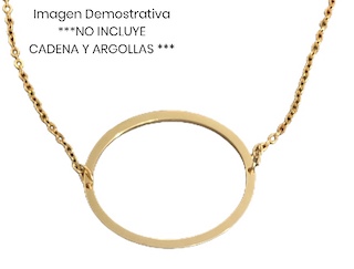 DIJE LETRA O 40MM