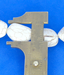 MAGNESITE NUGGET 15MM