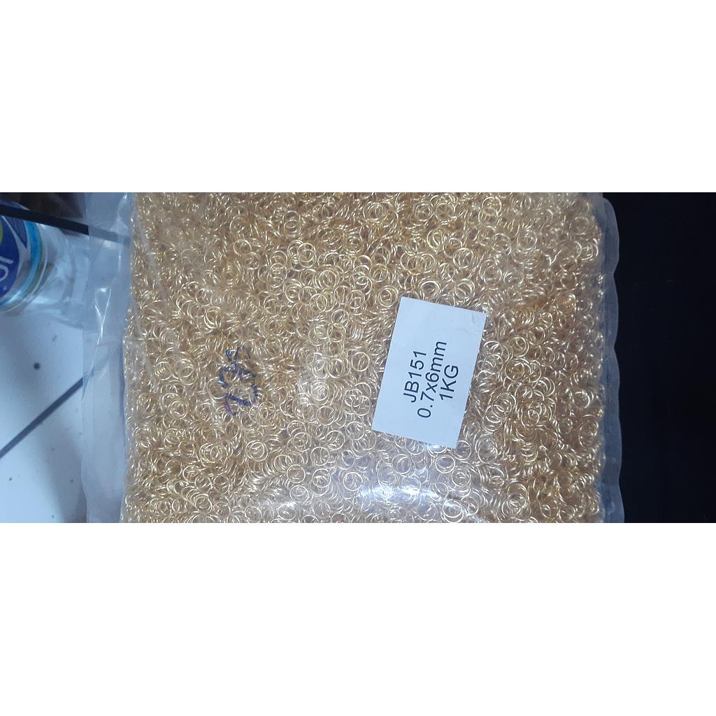 ARGOLLAS PAQUETE 1KG 0.7X6MM