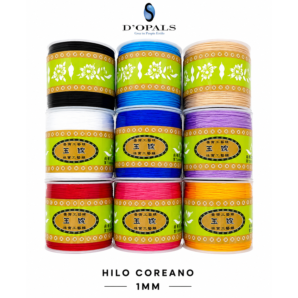 HILO COREANO GRUESO 1MM YARDA