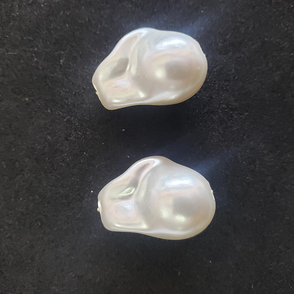 PERLA ACRILICA BARROCA 16X22MM