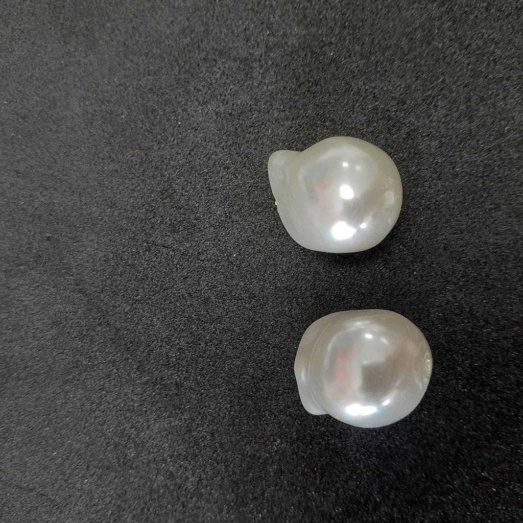 PERLAS ACRILICAS BARROCAS 16X12MM