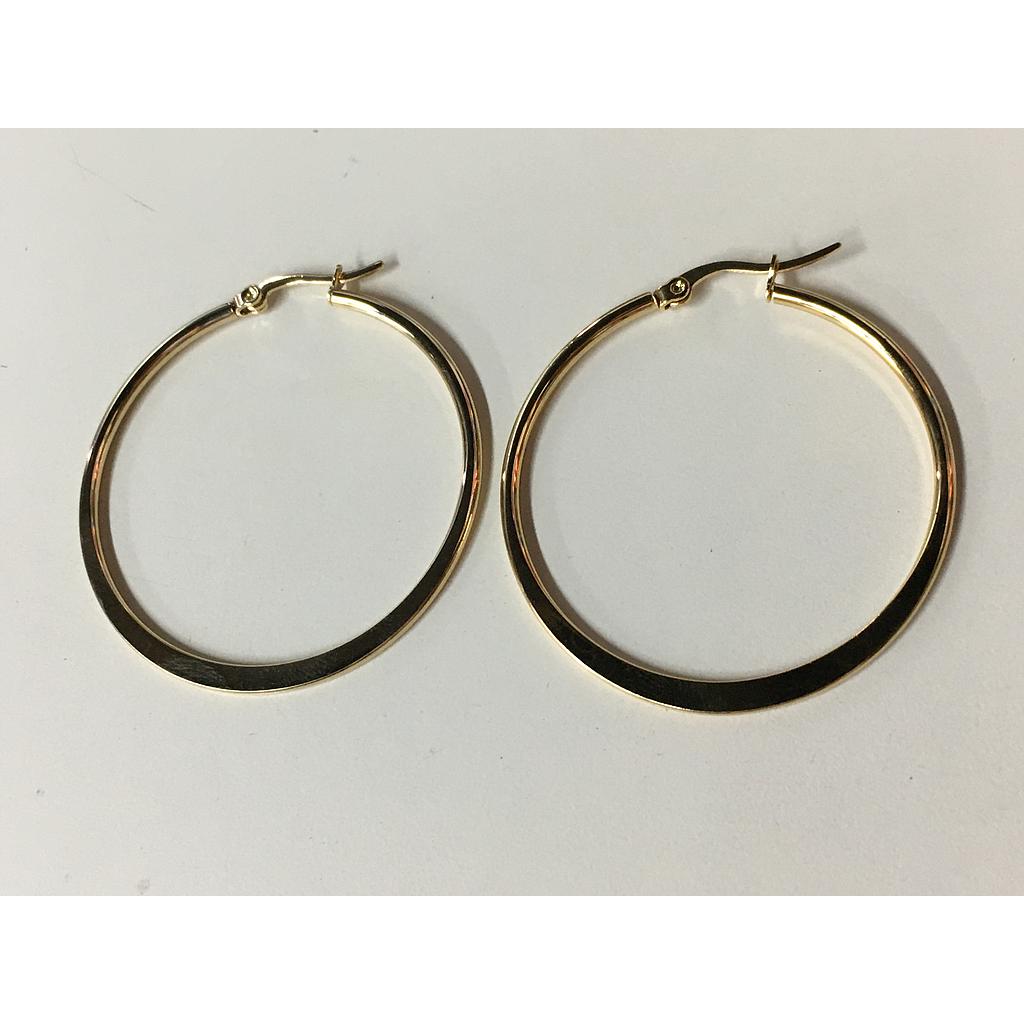 ARGOLLAS DORADAS 40MM