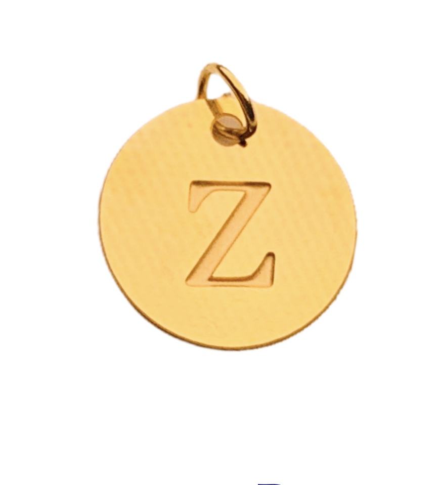 DIJE LETRA Z 12MM