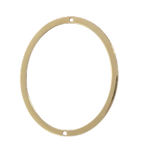 DIJE LETRA O 40MM