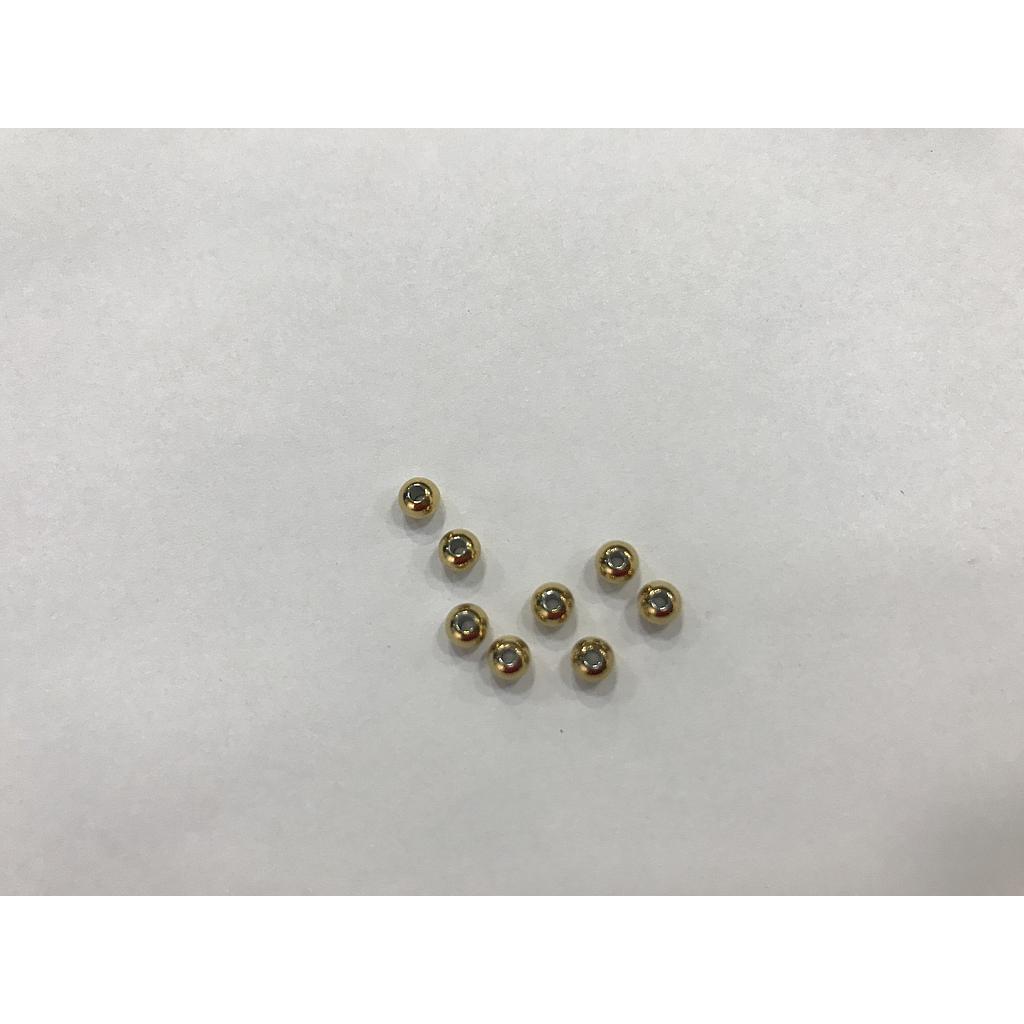LIQUIDACION SEPARADOR DORADO 4MM ACERO