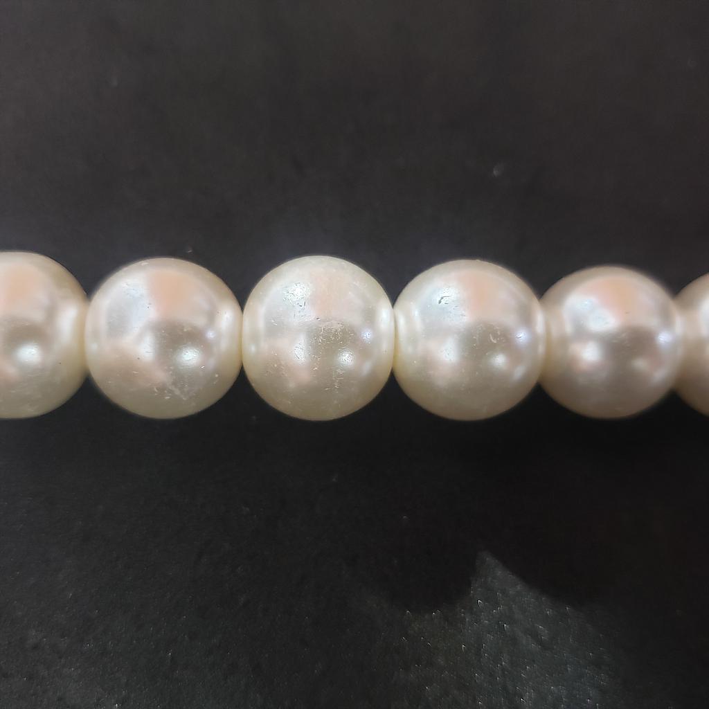 PERLA ACRILICA BEIGE 14MM