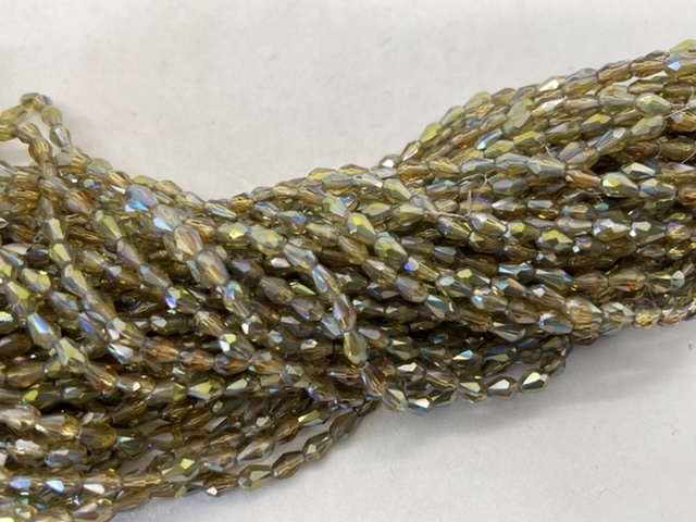 CRISTAL DE GOTA 3X5MM TORNASOL