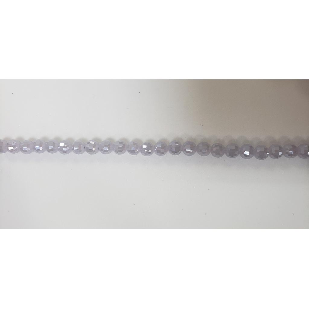 CRISTAL REDONDO LILA 6MM