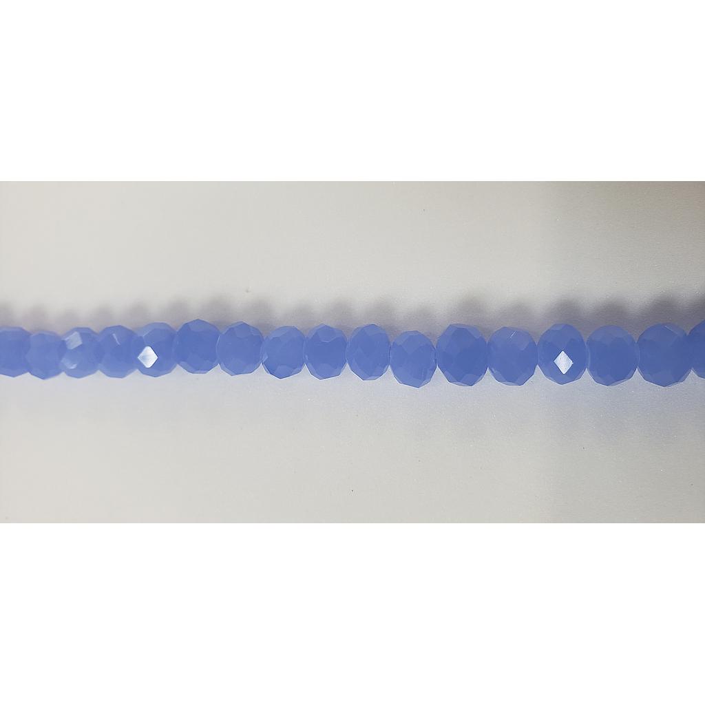 CRISTAL RONDEL MATE AZUL MAYA 8MM