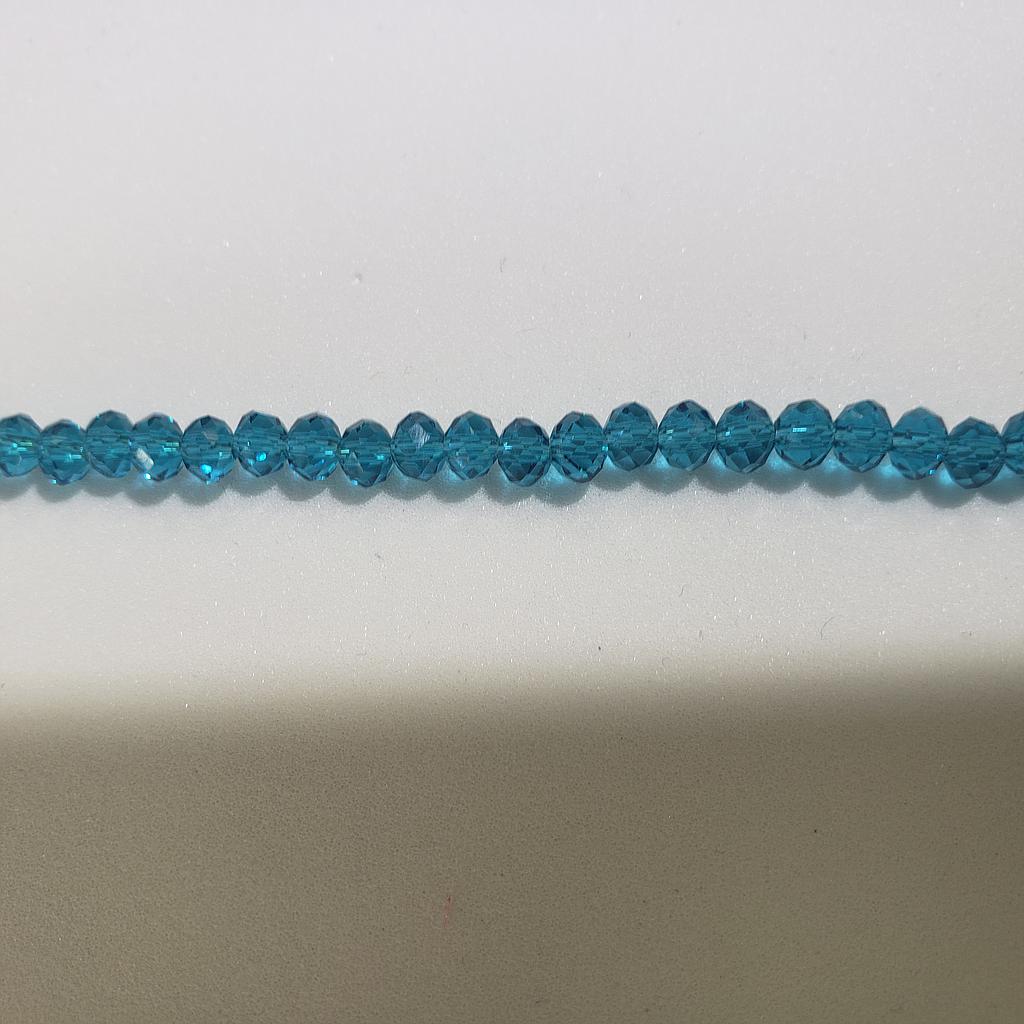 CRISTAL RONDEL AZUL ACUA 4MM