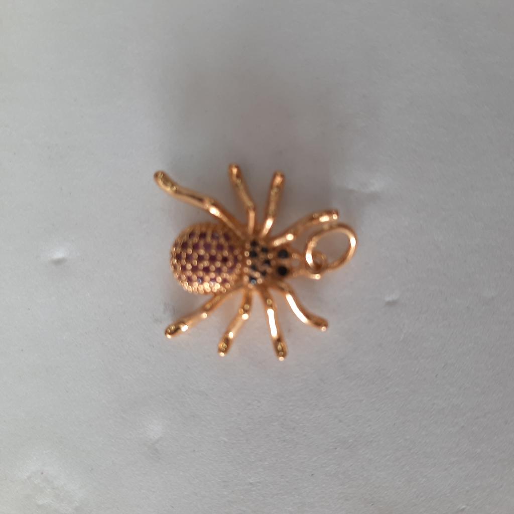 DIJE ARAÑA MICROCIRCON