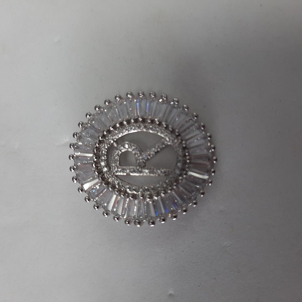 DIJE  LETRA MICROZIRCONIA