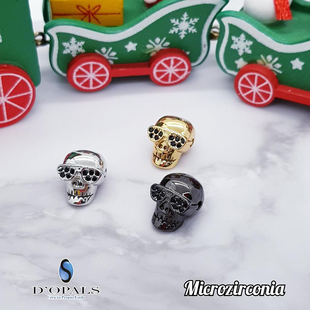 DIJE MICROCIRCONIA CALAVERA