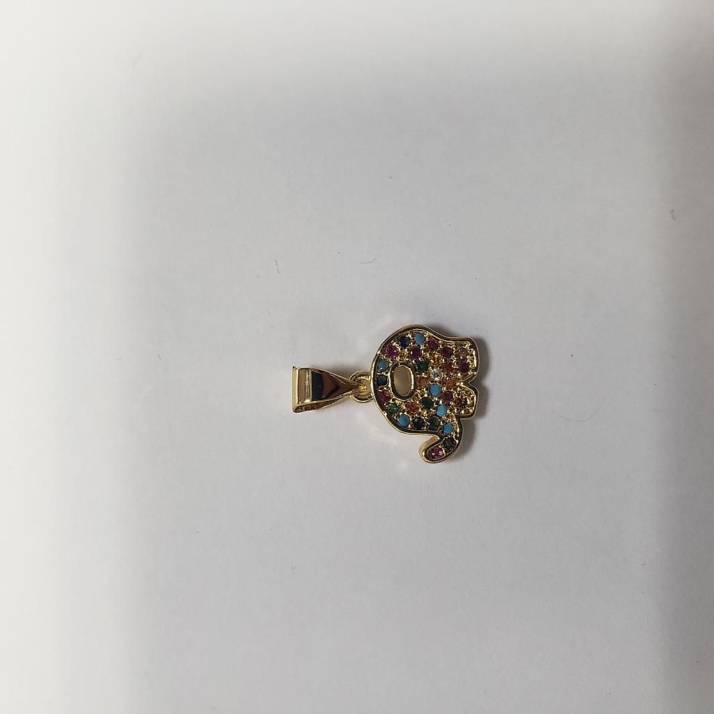 DIJE ELEFANTE MULTICOLOR