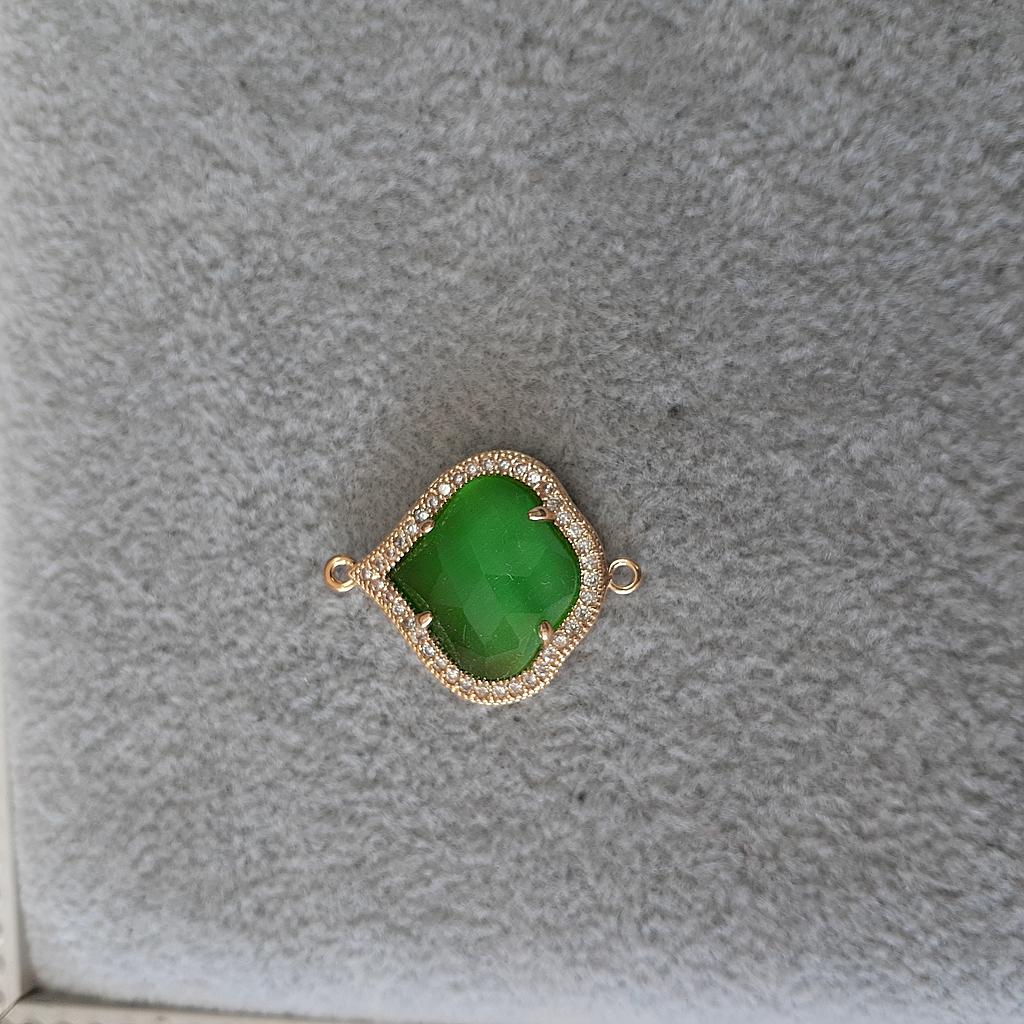 DIJE MICROCIRCON DORADO 