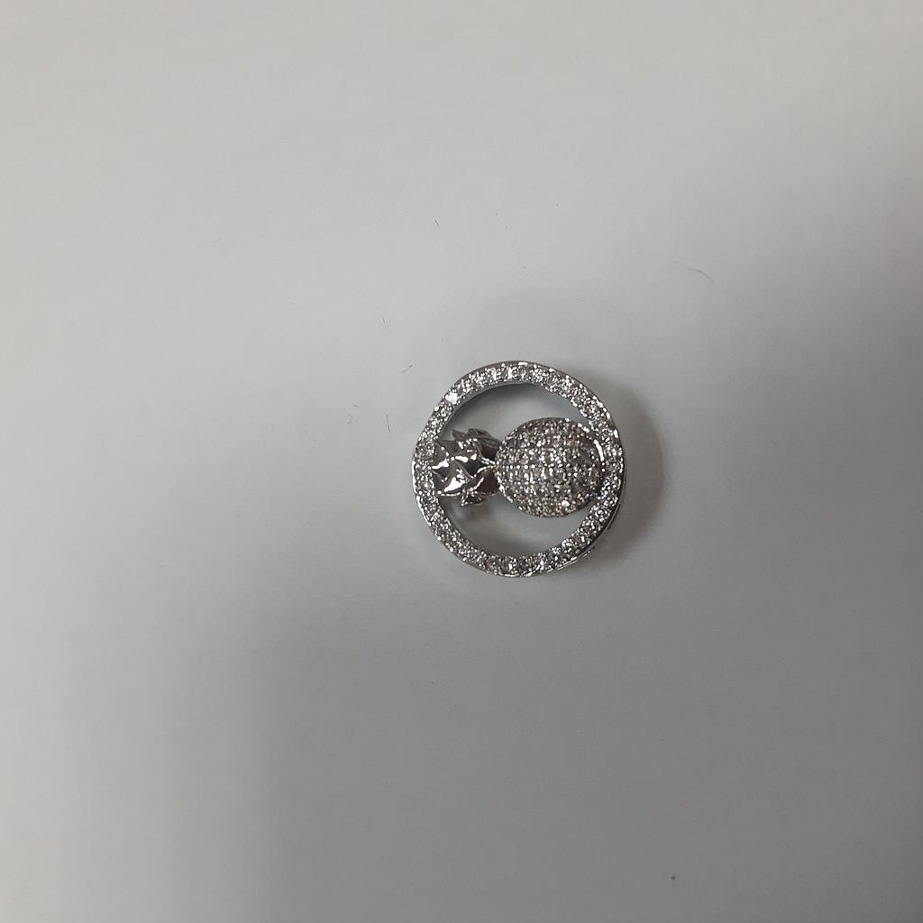 DIJE PIÑA MICROCIRCON