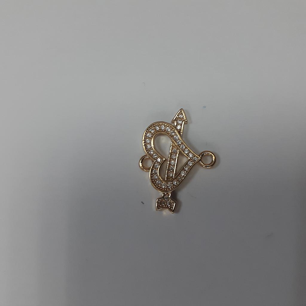 DIJE MICROCIRCON CORAZON