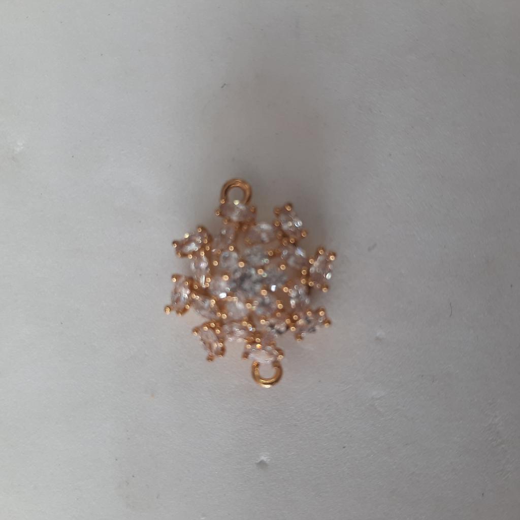 DIJE MICROCIRCON FLOR