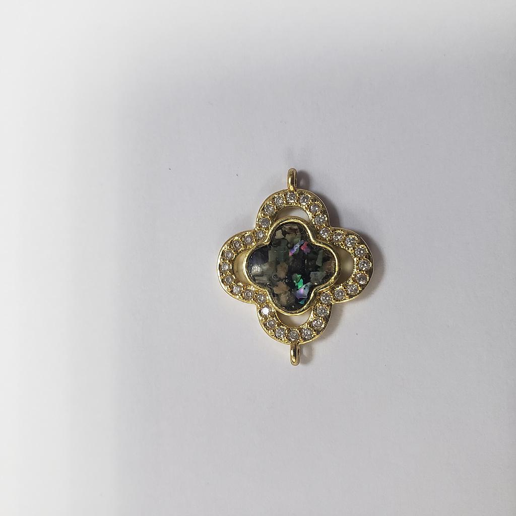 DIJE MICROCIRCON FLOR