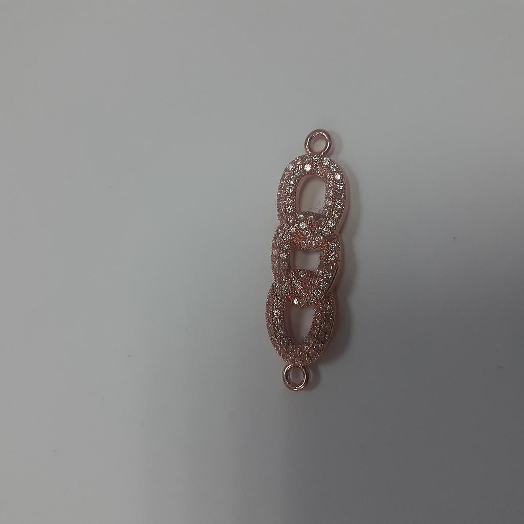 DIJE MICROCIRCON ROSADO