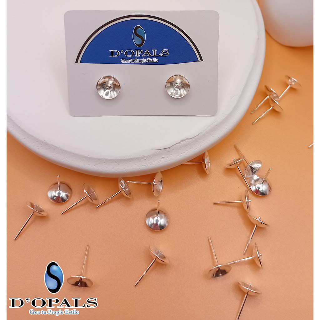PATENTE CONCAVA CON PIN DE PLATA 025 4MM