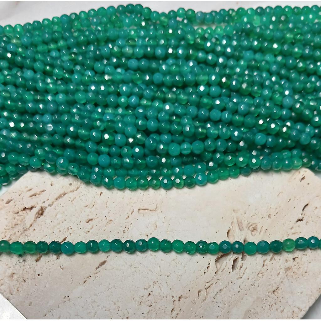 PIEDRA AGATA FACETADA 4MM