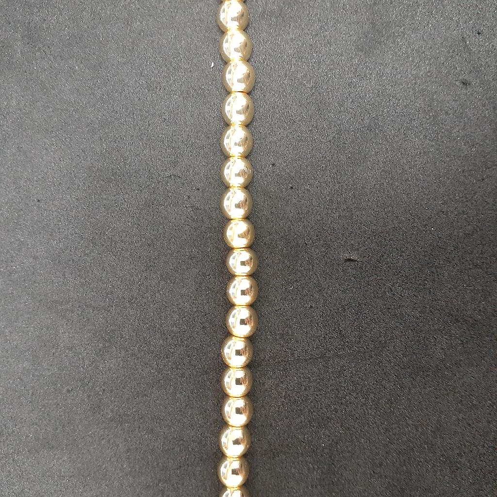 HEMATITA PLATEADA 6MM