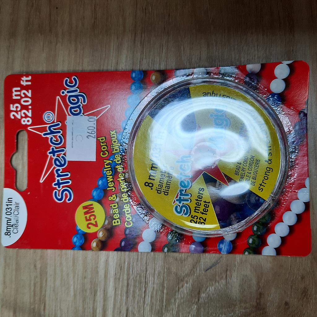 ELASTICO STRETCH MAGIC 0.8MM 25M