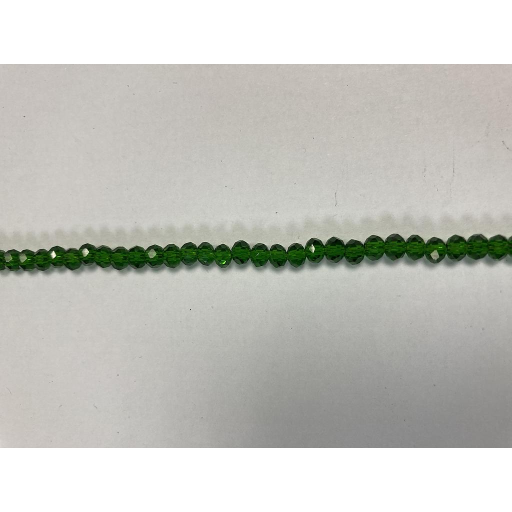 CRISTAL RONDEL VERDE BOTELLA 4MM