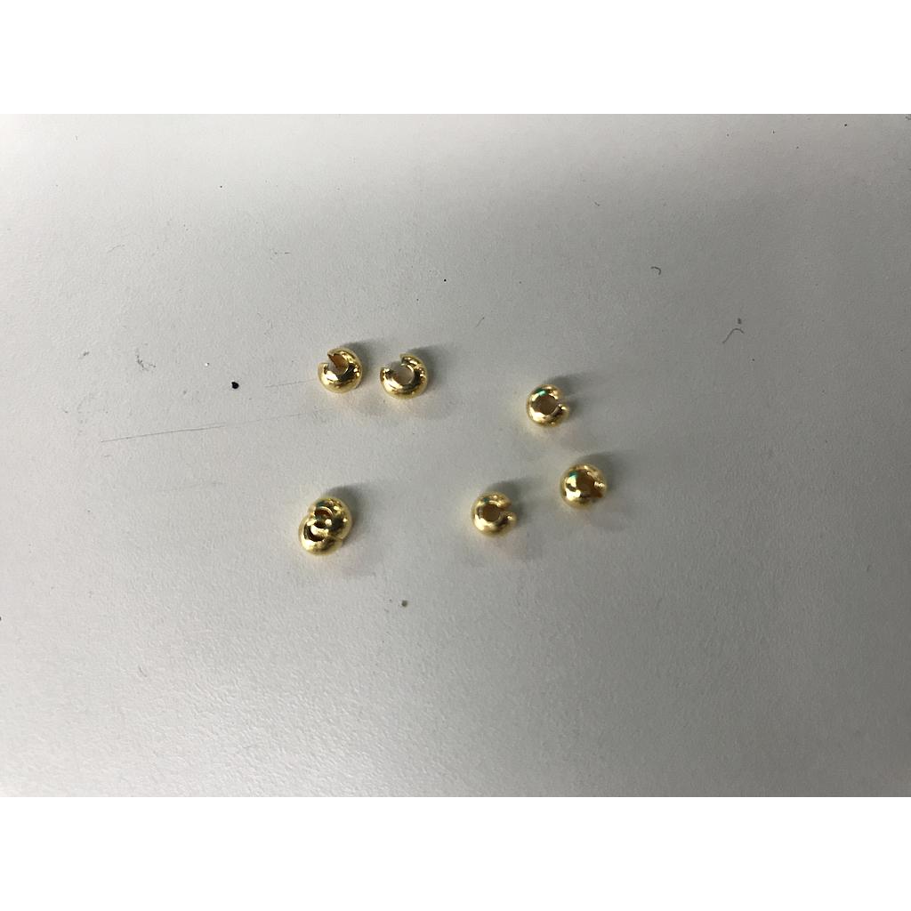 TAPA REMACHES DE PLATA 4MM